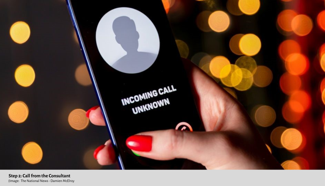 Reporter walkthrough of the Thames AI onboarding and consultant call